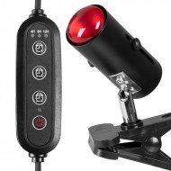 Світильник Terrario ReptiSun Time Control 200W із затискною ручкою та таймером