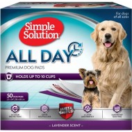 Пелюшки SIMPLE SOLUTION All Day Premium Dog Pads 50шт, для тварин з ароматом лаванди