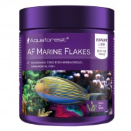 Корм для морских рыб AF Marine Flakes 25 г - хлопья с нори и спирулиной для травоядных и всеядных рыб	