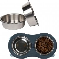 Сменные миски DEXAS Repl Bowl Stainless 2cup 480мл, для большой модели с регулируемыми ножками