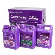 Микро и макроэлементы для морского аквариума Aquaforest Component Concentrate 1+2+3+, 3x1л - набор для метода Баллинга