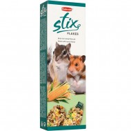 Лакомства PADOVAN Stix Flakes Criceti 100г, для хомяков и других небольших грызунов