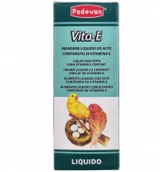 Дополнительный жидкий корм PADOVAN Vita-e 30мл, для птиц