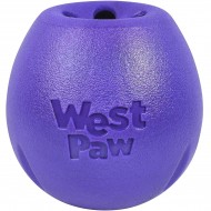 Игрушка WEST PAW Rumbl Large, для собак 10 см, фиолетовый