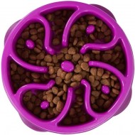 Миска-лабіринт OUTWARD HOUND Fun Feeder, для собак 5,5 х 20 см, фіолетовий