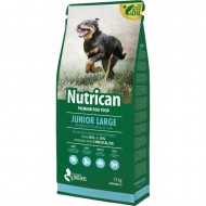 Сухой корм NUTRICAN Junior Large 15 кг, для щенков больших пород, с курицей
