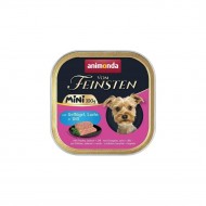 Влажный корм для собак мини-пород Animonda Vom Feinsten Adult Mini,100 г, с птицей, лососем + укроп