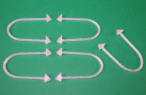 Кліпси Alant 48x34x2mm для посадки рослин в акваріумі 5шт, сірі