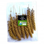 Сенегальское просо Zelena Zoo в колосьях 100 г для попугаев и грызунов 