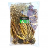 Злаковое поле Zelena Zoo Микс колосков злаковых растений, 520 грамм