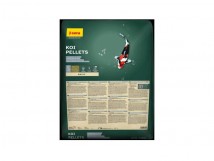 Корм Sera Koi Pellets со спирулиной для карпов кои, гранулы 40л
