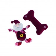 Trixie Игрушки Trixie для собак Рождественский набор плюш ткань 30 см