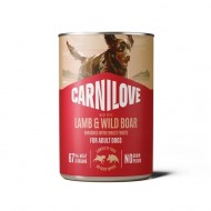Влажный корм Carnilove Salmon & Turkey для собак, лосось и индейка 400 г