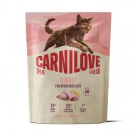 Корм сухой Carnilove True Fresh Turkey Sterilised для стерилизованных кошек, индейка 400 г