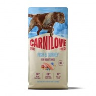 Корм сухой Carnilove True Fresh Fish & Turkey для собак, рыба и индейка 12 кг