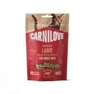 Лакомство Carnilove Crunchy Snack Lamb with Blackberries для кошек хрустящие, ягненок и ежевика 50 г
