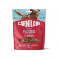 Лакомство Carnilove Crunchy Snack Mackerel with Raspberries для собак хрустящие скумбрия и малина 200 г