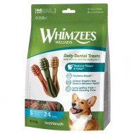 Лакомство Whimzees Toothbrush д/собак в форме зубной щетки S 24 шт
