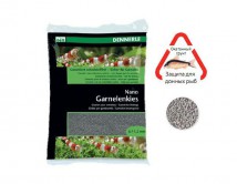 Ґрунт Dennerle Nano Garnelenkies Arkansas grau 0,7-1,2 мм, сірий, кварц 2 кг.