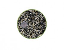 Грунт Nechay ZOO чорно-білий дрібний 2-5мм, базальт та мармур 10 кг.