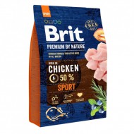 Сухой корм Brit Premium Sport 3 kg (для собак с повышенными физическими нагрузками)