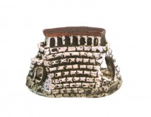 Декорация для аквариума Aqua Nova руины средние N-30002,12.5x8x7.5cm
