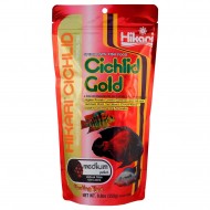 Корм Hikari Cichlid Gold medium 250g, гранулы 4,8 - 5,3мм для улучшения окраса цихлид