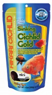 Корм тонущий Hikari Cichlid Gold Sinking mini 342g, гранулы 3-3,4 мм для усиления окраски цихлид