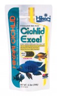 Корм Hikari Cichlid Excel mini 250g для малавийских цихлид, гранулы 3-3,4 мм