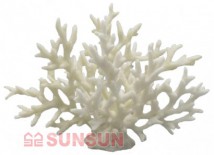 Декорация SunSun Коралл "Поциллопора" 190х90х160 мм