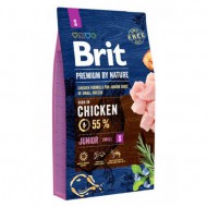 Сухой корм Brit Premium Junior S 8 kg (для щенков и молодых собак мелких пород)