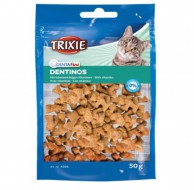 Витаминизированное лакомство Trixie Dentinos для котов и кошек, 50 грамм