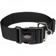 Нейлоновый ошейник для собак Trixie Premium M–L 40-60 см / 50 мм (чёрный)