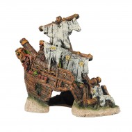 Декорация для аквариума Aqua Della Мачта корабля 16x7,7x14,5 см