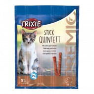 Лакомство для кошек Trixie PREMIO Quadro-Sticks 5шт, 25 г