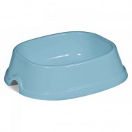 Миска пластикова Природа Модерн №2 600 мл, плоска, синя