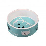 Миска для котів Trixie Mimi 300 мл кераміка, бірюза