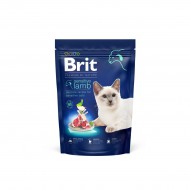 Корм для кошек с чувствительным пищеварением Brit Premium by Nature Cat Sensitive Lamb 800 г, с ягненком