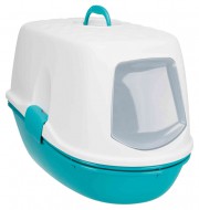 Туалет для кошек закрытый Trixie Berto Top 39x42x59 см, бирюзовый