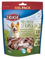 Ласощі для собак Trixie PREMIO Chicken and Pollock Stripes з куркою і лососем,300г