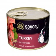 Влажный корм для собак Savory с индейкой, 200г