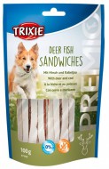 Лакомство для собак Trixie PREMIO Deer Fish Sandwiches с оленей и треской,100г