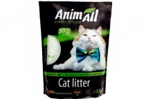 Наполнитель силикагелевый AnimAll Кристаллы изумруда для кошек, 3.8л/1.6кг