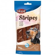 Лакомство для собак Trixie Stripes с ягненком,100г