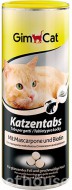 Лакомство для кошек GimCat Katzentabs Mascarpone & Biotion для кожи и шерсти, 425г