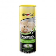 Лакомство для кошек GimCat Katzentabs Algobiotin & Biotion для кожи и шерсти, 425г