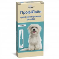 Капли на холку для собак ProVET ПрофиЛайн от внешних паразитов, 0,5мл/4пип