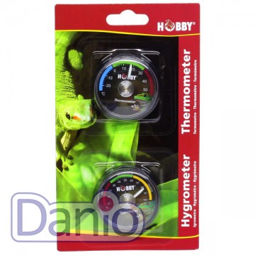 Термометр-гигрометр для террариума Hobby механический
