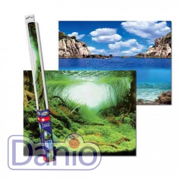 Фон для аквариума Aqua Nova Растения/Океан 150х50см