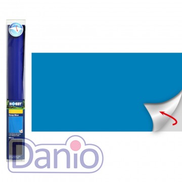 Фон для аквариума Hobby Deep Blue/Black самоклеющийся 60x30см